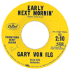 Von Ilg, Gary - Early Next Mornin'