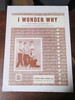 Dion & Belmonts - I Wonder Why