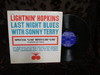 Hopkins, Lightning - Last Night Blues (s Terry)