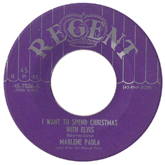 Paula, Marlene - I Wanna Xmas With Elvis