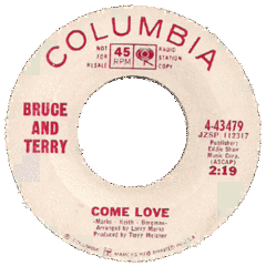Bruce & Terry - Come Love/thank You Baby