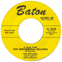 Rivileers - For Sentimental Reasons